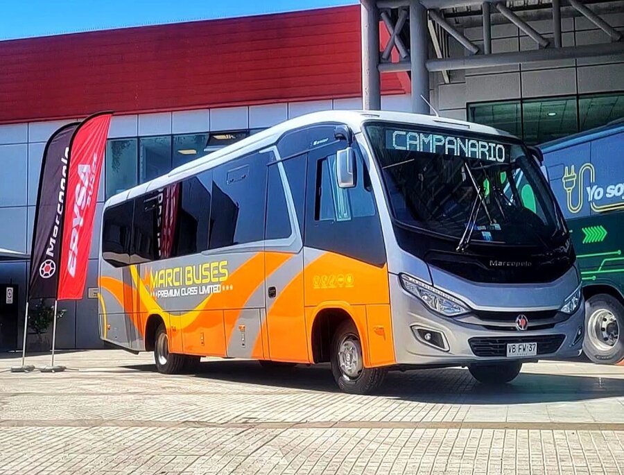 Bus Marcopolo G7, 30 asientos, Marci Buses